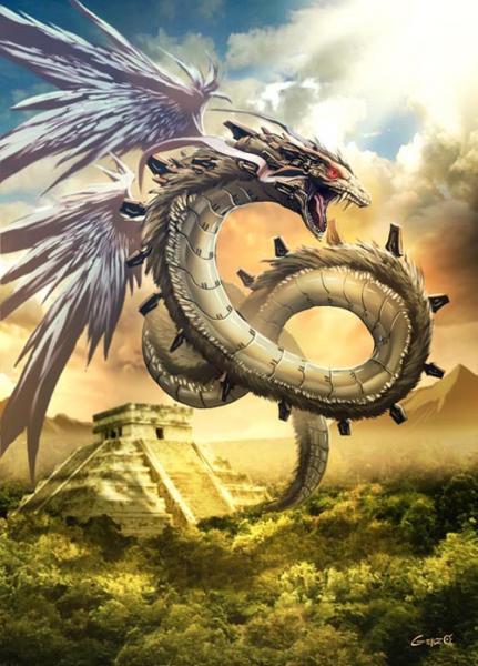 Quetzalcoatl (Classical Nahuatl: Quetzalcohuātl IPA: [ketsaɬˈkoaːtɬ]) is a Mesoamerican deity whose name comes from the Nahuatl language and has the meaning of "feather-serpent".