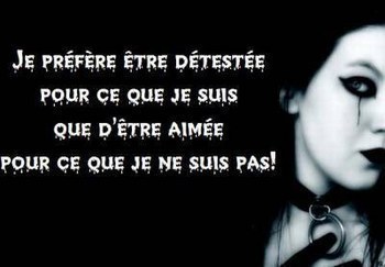 i prefer to be hated for who i am than to be loved for who i am not