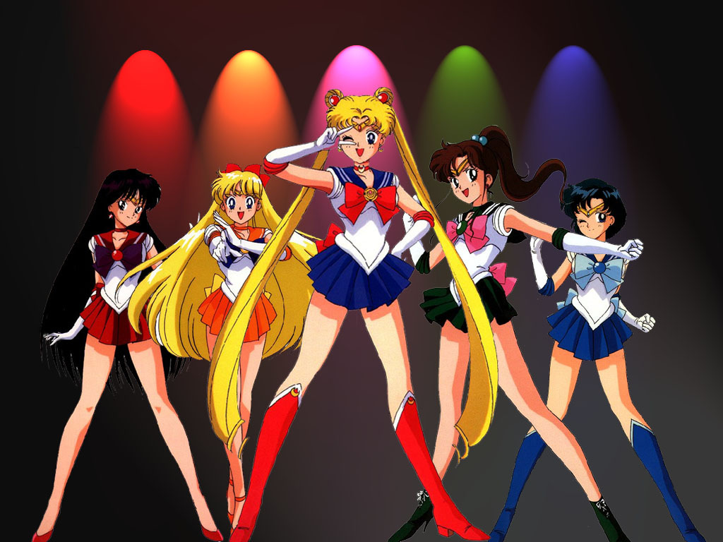 Sailor Moon and the Inner Senshi