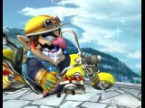 Wario sparkling teeth