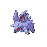 I have a nidoran male but he is blue and would like to keep him that way.