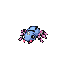 Unhappy blue spider guy ;3